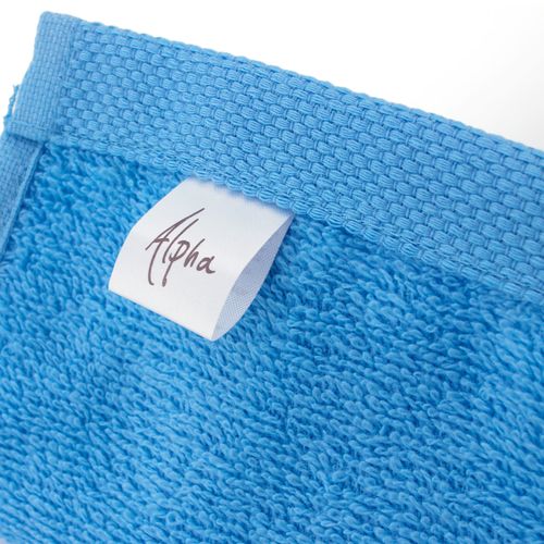Lot De 2 Draps De Douche 70x130 Cm Alpha Bleu Turquoise