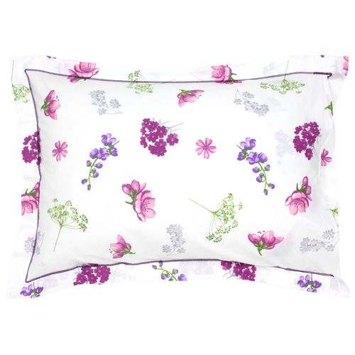 Taie D'oreiller 70x50 Cm Coton Pretty Blanc