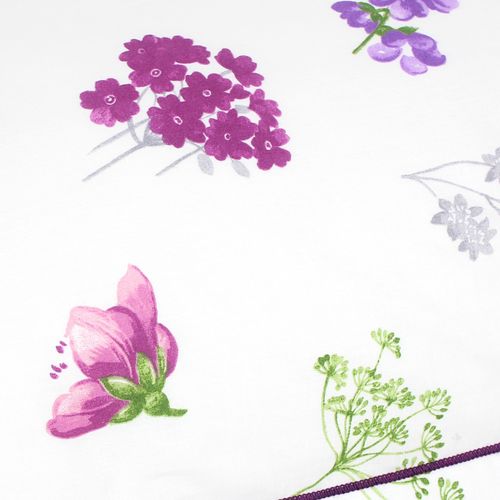 Taie D'oreiller 70x50 Cm Coton Pretty Blanc