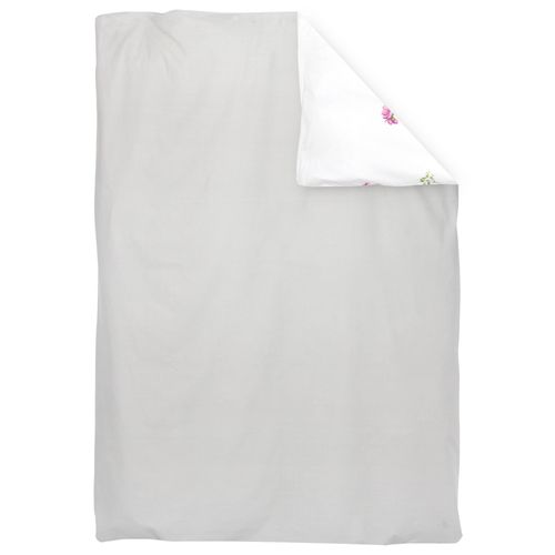 Parure De Lit 140x200 Cm Coton Pretty Blanc