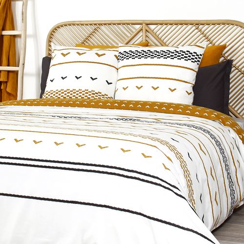 Parure De Lit 240x220 Cm Coton Biologique Tapis Blanc