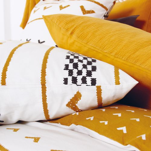 Parure De Lit 240x220 Cm Coton Biologique Tapis Blanc