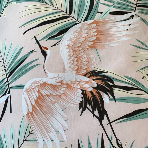 Parure De Lit 240x220 Cm Coton Aleya Rose