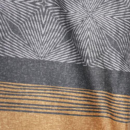 Housse De Couette 260x240 Cm Satin De Coton Tiago Noir