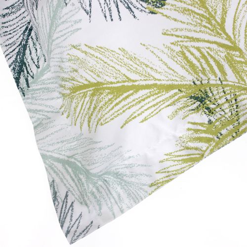 Taie D'oreiller 50x70 Cm Percale Coton Trinidad Mousson