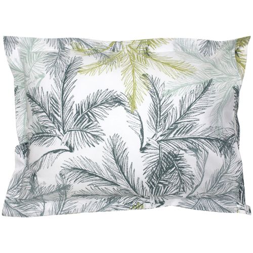 Taie D'oreiller 50x70 Cm Percale Coton Trinidad Mousson