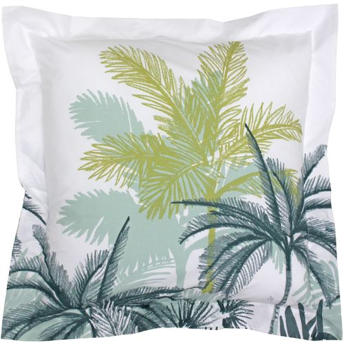Taie D'oreiller 65x65 Cm Percale Coton Trinidad Mousson