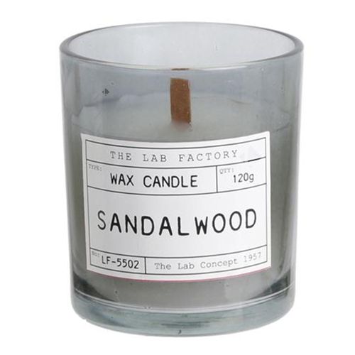 Bougie Parfumée Senteur Bois De Santal Lab Factory Avec Son Étui Carton
