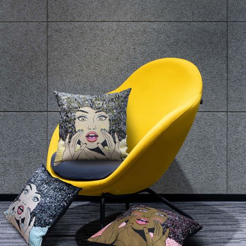 Housse De Coussin 45x45 Cm Rhiana Rose