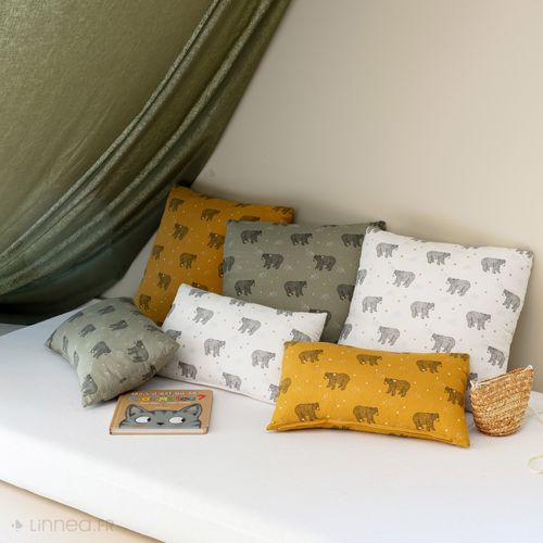 Housse De Coussin 50x50 Cm Baloo Lin