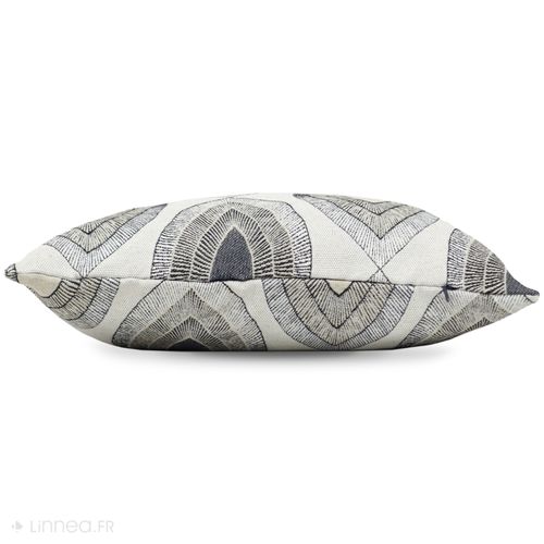 Housse De Coussin 45x45 Cm Mama Lin/noir