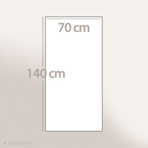 Drap De Douche 70x140 Cm Softy Ivoire