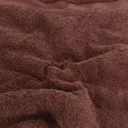 Serviette De Toilette 50x100 Cm Luxor Marron