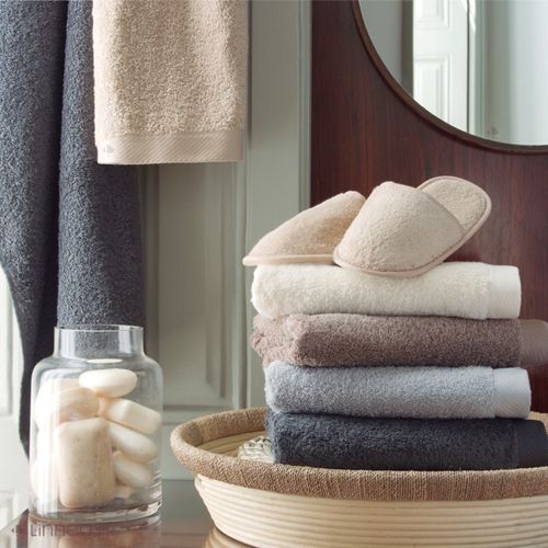 Drap De Douche 70x140 Cm Coton Peigné Alba Beige