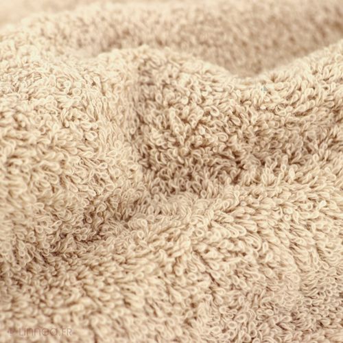 Drap De Douche 70x140 Cm Coton Peigné Alba Beige