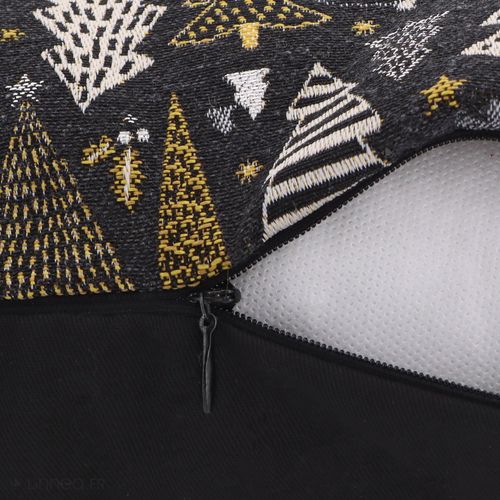 Housse De Coussin 40x60 Cm Celebration Gris Graphite