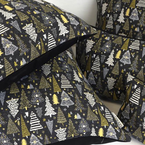 Housse De Coussin 40x60 Cm Celebration Gris Graphite