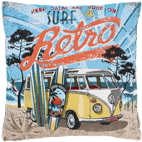 Housse De Coussin 45x45 Cm Kombi Jaune