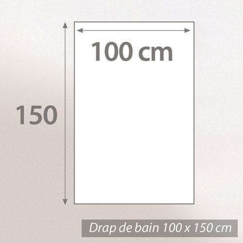 Drap De Bain 100x150 Cm Bamboo Line Vert