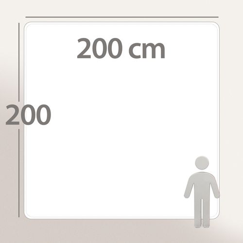 Couette 200x200 Cm Été Elsa Garnissage Fibre Polyester 100g/m2