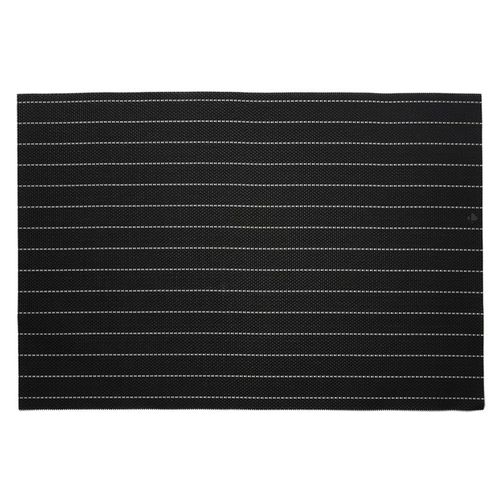 Lot De 2 Sets De Table 30x45 Cm Raya Noir