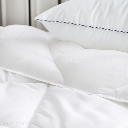 Couette Été 160x200 Cm Cocoon Garnissage Fibre Polyester 200g/m2