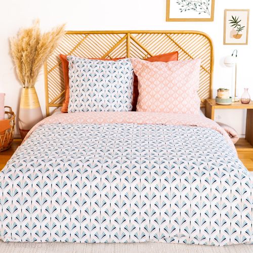 Parure De Lit 200x200 Cm Coton Volea Rose