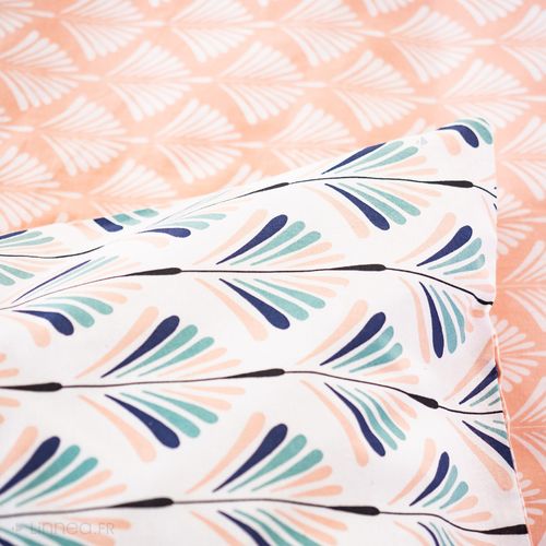 Parure De Lit 200x200 Cm Coton Volea Rose