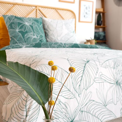 Parure De Lit 240x220 Cm Coton Tilda Vert