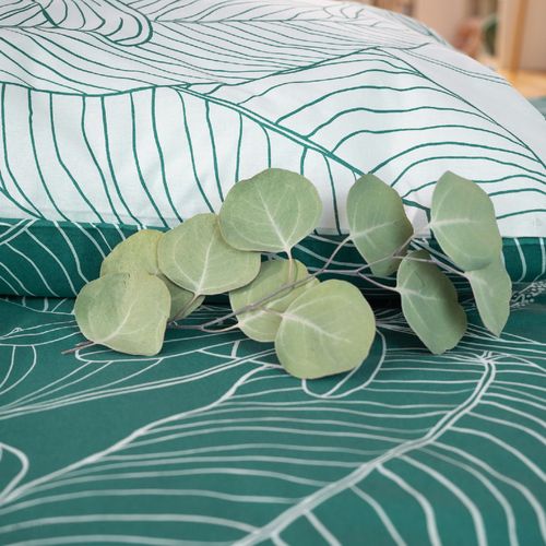 Parure De Lit 240x220 Cm Coton Tilda Vert