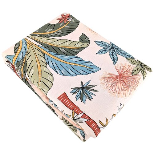 Parure De Lit 200x200 Cm Coton Mentissa Rose