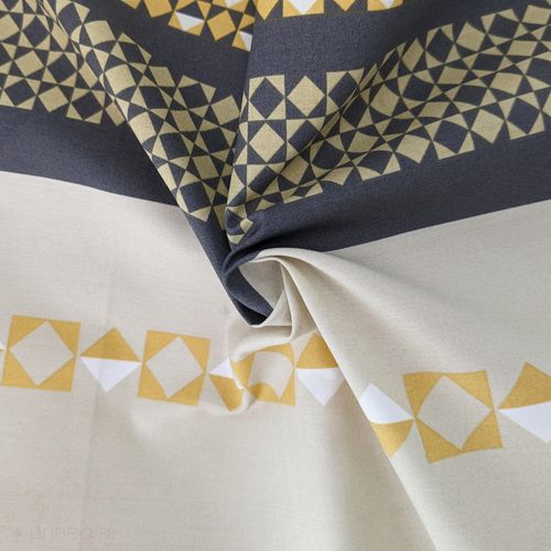 Housse De Couette 140x200 Cm Percale Coton Marlow Miel