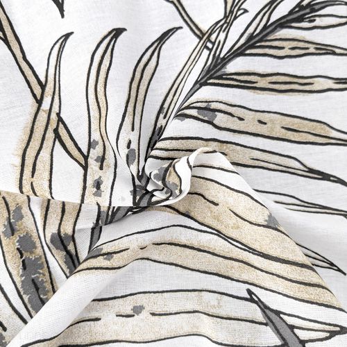 Housse De Couette 260x240 Cm Coton Sumatra Gris Fusain