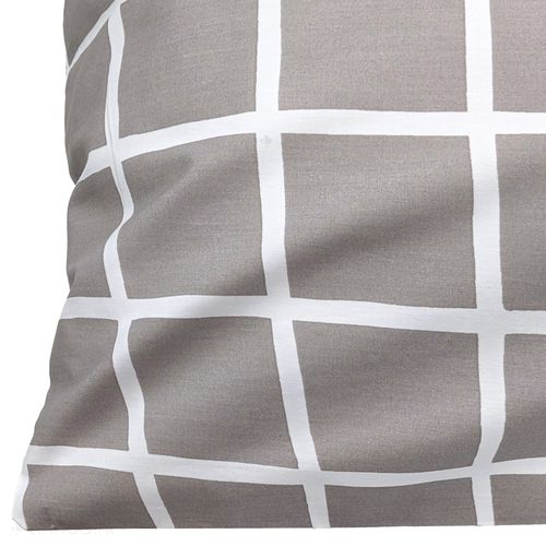 Taie D'oreiller 70x50 Cm Percale Coton Ddm Max Gris