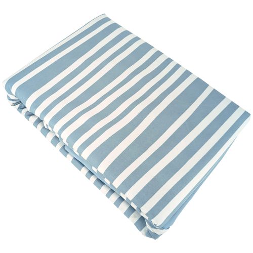 Parure De Lit 240x220 Cm 100% Polyester Microfibre Blis Bleu 3 Pièces