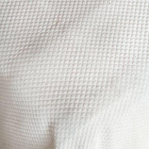 Dessus De Lit Jacquard 270x250 Cm Perigord Piqué Coton Blanc