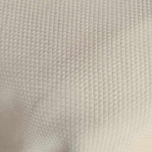 Dessus De Lit Jacquard 270x250 Cm Perigord Piqué Coton Beige Lin