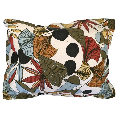 Taie D'oreiller 50x70 Cm Percale Coton Cascade Vert Sauge