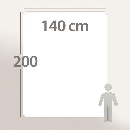 Couette 140x200 Cm Hiver Elsa Garnissage Fibre Polyester 500g/m2