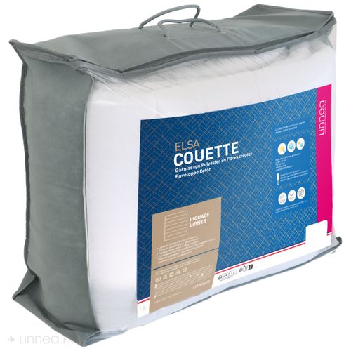 Couette 240x220 Cm Hiver Elsa Garnissage Fibre Polyester 500g/m2