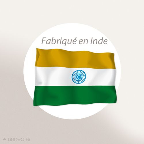 Tablier De Cuisine Coton 70x90cm Collection Yuco Bleu Jade