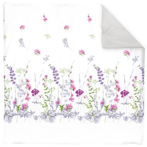 Parure De Lit 300x240 Cm 50x70 Cm En Coton Pretty Blanc