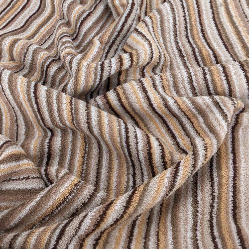Serviette De Toilette 50x100 Cm Coton 500g/m2 Pure Stripes Ii Beige