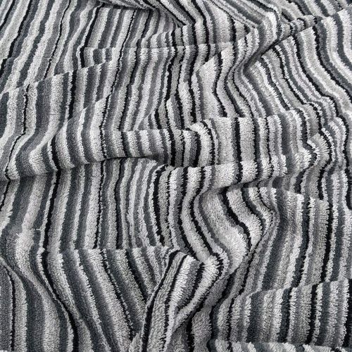Drap De Douche Coton 500g/m2 Pure Stripes Ii Gris