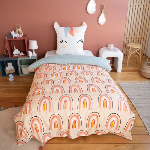 Parure De Lit Enfant Marana 140x200 Cm 100% Polyester Microfibre Rose