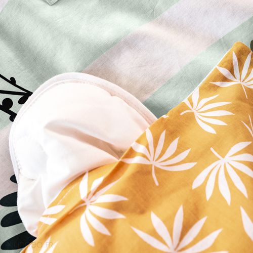 Parure De Lit Enfant Jungle Mania 140x200 Cm Microfibre Vert