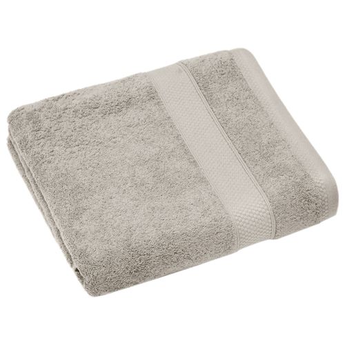 Drap De Bain Coton 550g/m2 95x140 Cm Collection Naïa Beige Lin