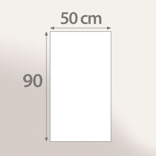 Serviette De Toilette Coton 550g/m2 50x90 Cm Naïa Bleu Paon