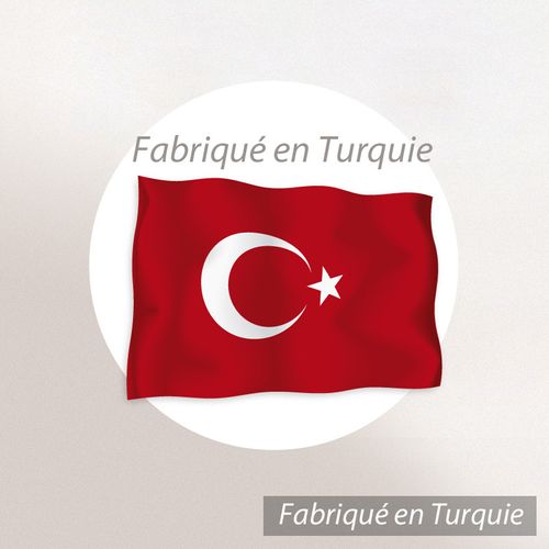 Serviette De Toilette Coton 550g/m2 50x90 Cm Naïa Bleu Paon