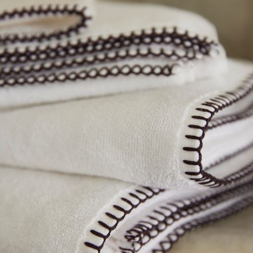 Drap De Douche Éponge Bouclette 70x140 Cm Fjord Coton Jaune Curry